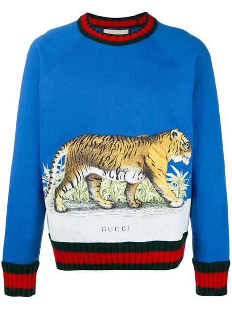 gucci trui heren tijger|Men's Designer Sweaters .